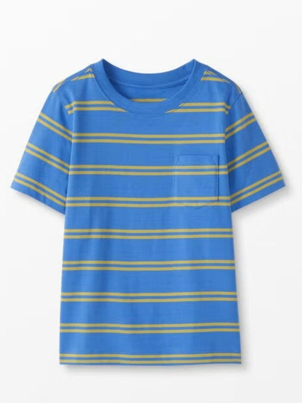 HANNA ANDERSSON Striped Short Sleeve Pocket Tee Tshirt Top - 140 (10) - (NEW)